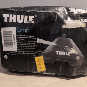 Thule Evo Clamp Roof Racks 710500 Black Set of 4 - New Unused