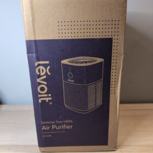 LEVOIT Air Purifier for Home Bedroom, Dual H13 HEPA Filters with Aromatherapy Diffuser, Quiet Sleep Mode, Air Cleaner for Smoke, Allergies, Pet Dander, 100% Ozone Free, LV-H128