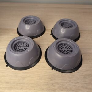 Universal Anti-Vibration Washing Machine Feet Pads – Grey