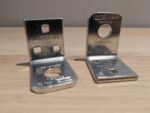 ABUS 115/100 Security Hasp Staple for Padlock Door Gate Lock Steel Chrome