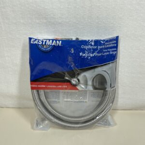 Eastman 48375 Washing Machine Hose with 90-Degree Elbow, 6 ft Length