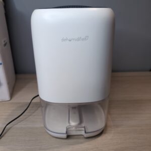 XAXAZON Dehumidifier 1000ml Small Dehumidifier Mini Electric Dehumidifier, Air Cleaner, Portable and Compact Ultra Quiet for Home, basements, Bedroom, Bathroom, Garage, Wardrobe DH-CS01 White