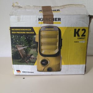 Pressure Washer Karcher K2 Compact High Pressure Cleaner Yellow + Foam Gun