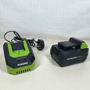 WORKPRO 20V 4.0Ah Lithium Battery & Charger - Power Tools Cordless