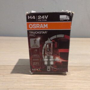 OSRAM TRUCKSTAR PRO H4 Halogen Headlight Bulb +120% Brighter Truck Car