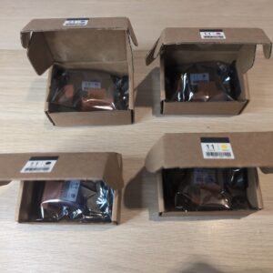 HP 11 Printhead Set C4810A C4811A C4812A C4813A Black Cyan Magenta Yellow