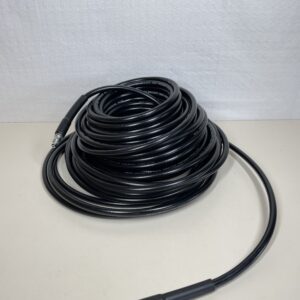 30M High Pressure Washer Replacement Hose for Bosch AQT Series Extension Hose Drain Cleaning kit Fitting Quick Connector Black