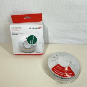 FireAngel Pro Connected Smart Smoke Alarm, Mains Powered with Wireless Interlink and 10 Year Life Back-Up Battery, FP1640W2-R