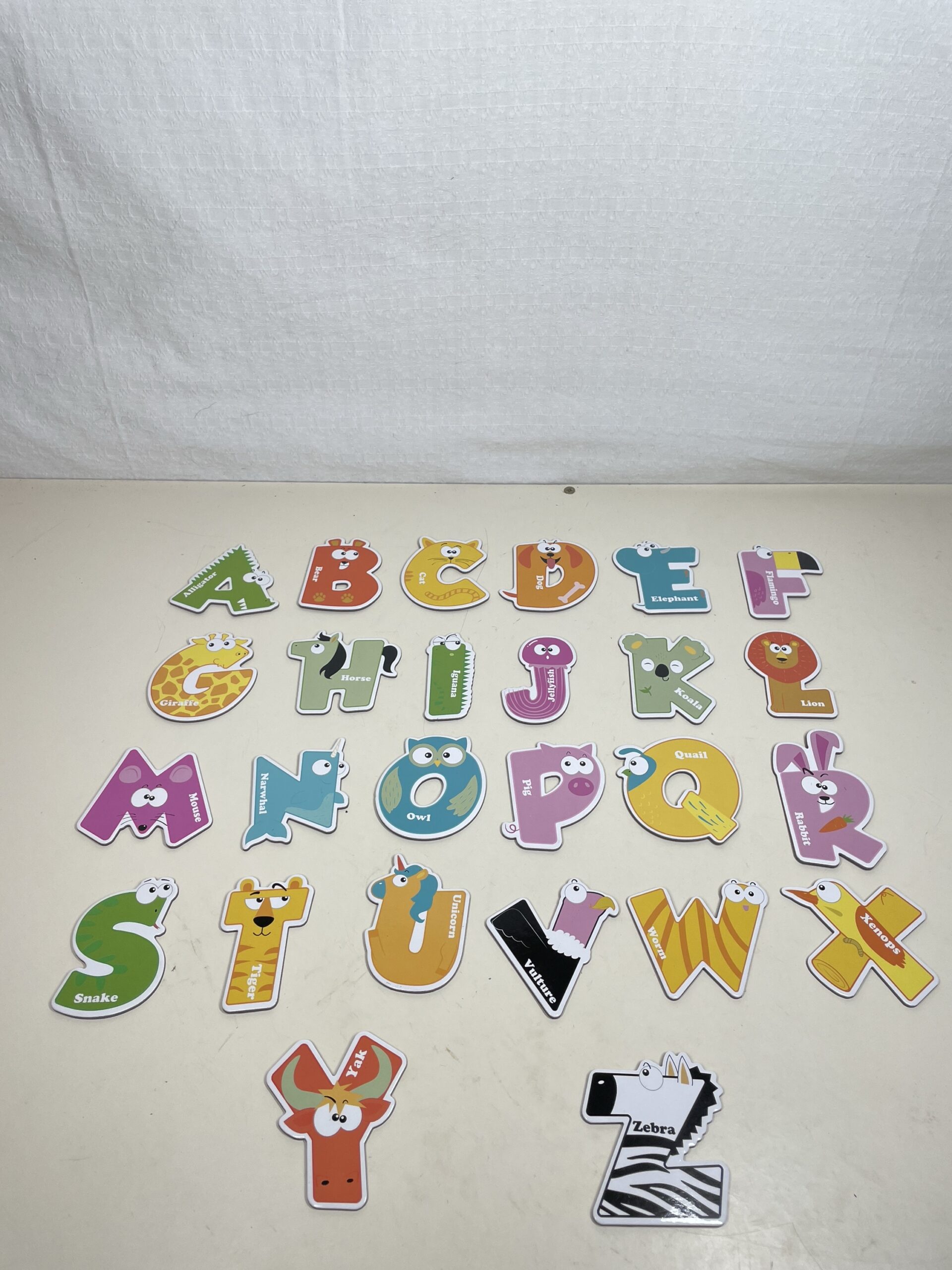 Magnetic Letters 26Pcs Jumbo ABC Alphabet Fridge Magnets Kids Toy Set - Coogam - Image 3