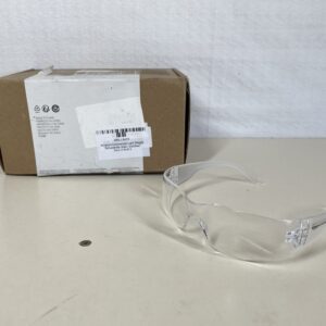  Light Weight Safety Goggles (clear), scratch-resistant, 12 Pack AmazonCommercial