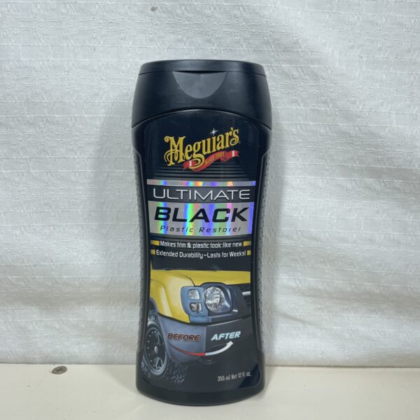 Meguiar's Ultimate Black Plastic & Trim Restorer 355ml G15812EU New