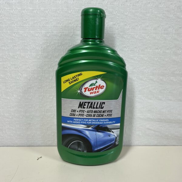 Turtle Wax Metallic Liquid Car Wax + PTFE Ultra Fine Polish 500ml TW52870