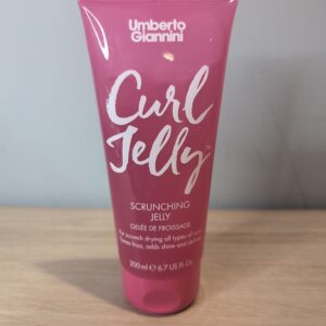 Umberto Giannini Curl Jelly Scrunching Gel 200ml Frizz Control Vegan New