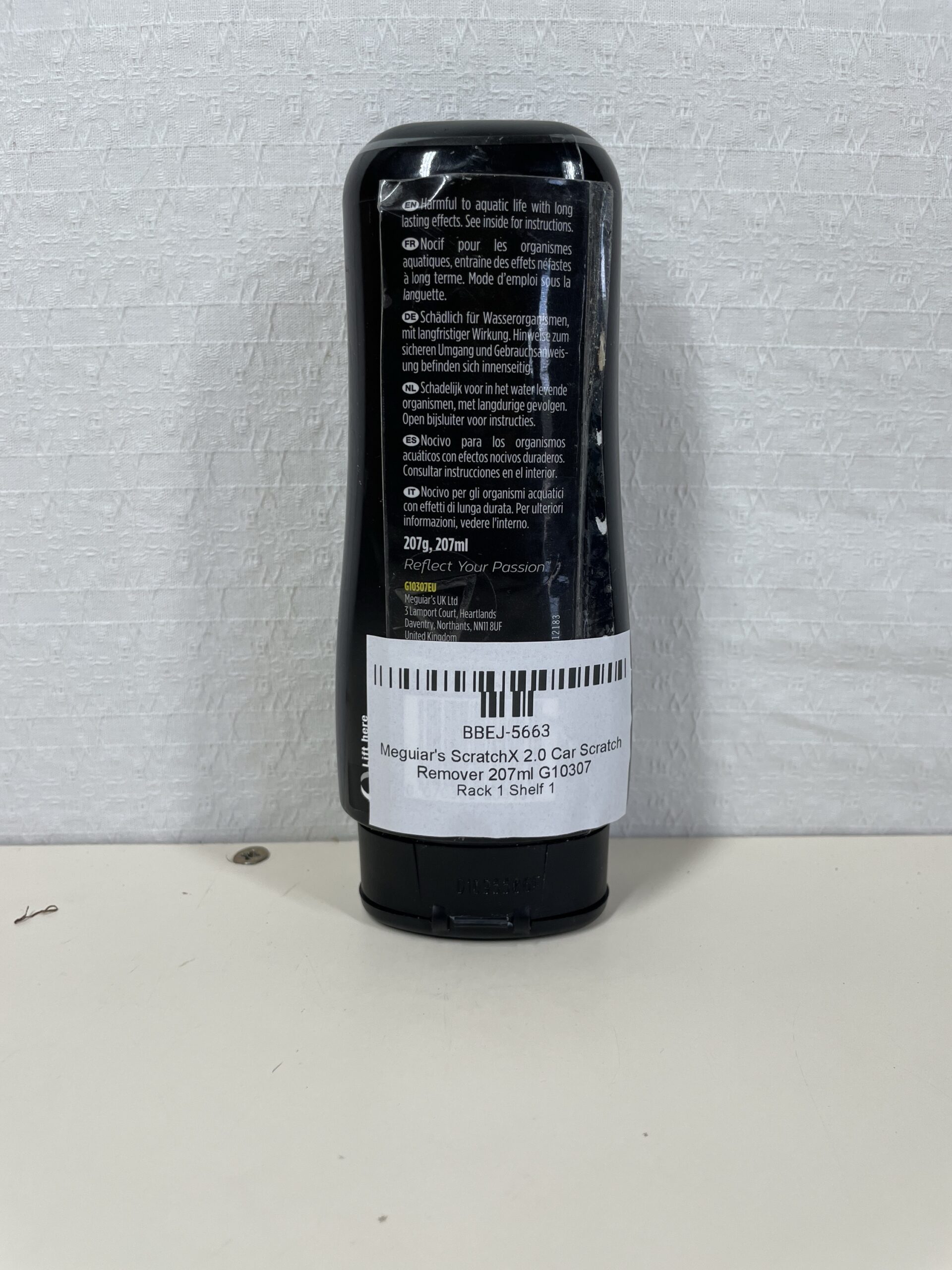 Meguiar's ScratchX 2.0 Car Scratch Remover 207ml G10307 Paint Polish - Image 3