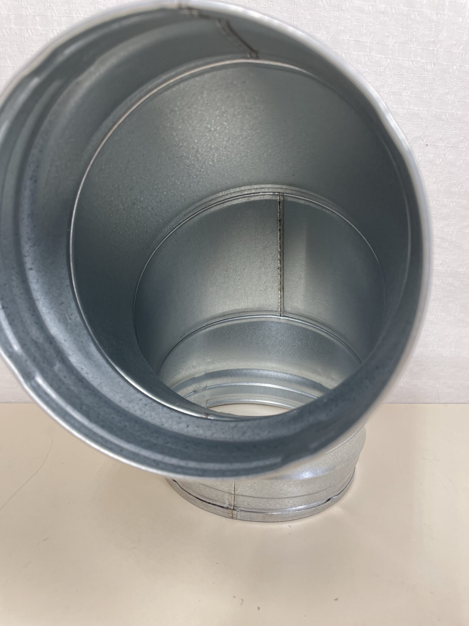Ø150mm Galvanised Steel Duct Elbow 90° Bend Ventilation Fitting Ducting - Image 6
