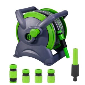 20M Garden Hose Reel Flexible Water Hose with Nozzle – General Use