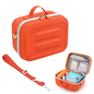 Hard Carry Case for the Yoto Player (3rd Gen) Hard Travel Storage Bag – Orange