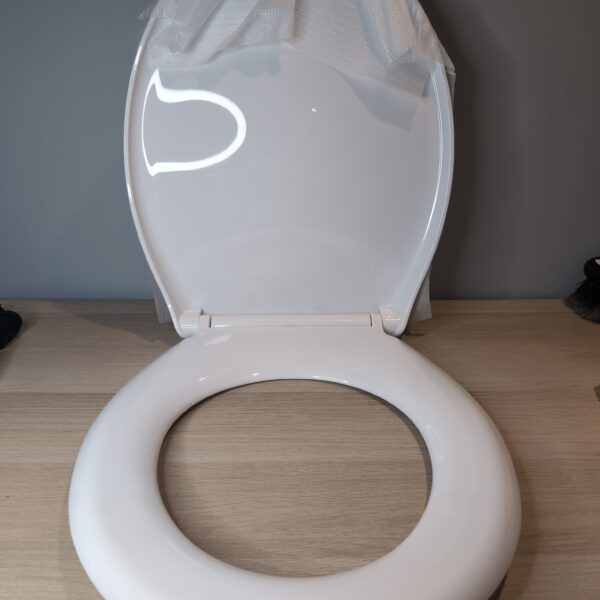 Pipishell Soft Close Toilet Seat White Oval Quick Release Top Fixing New