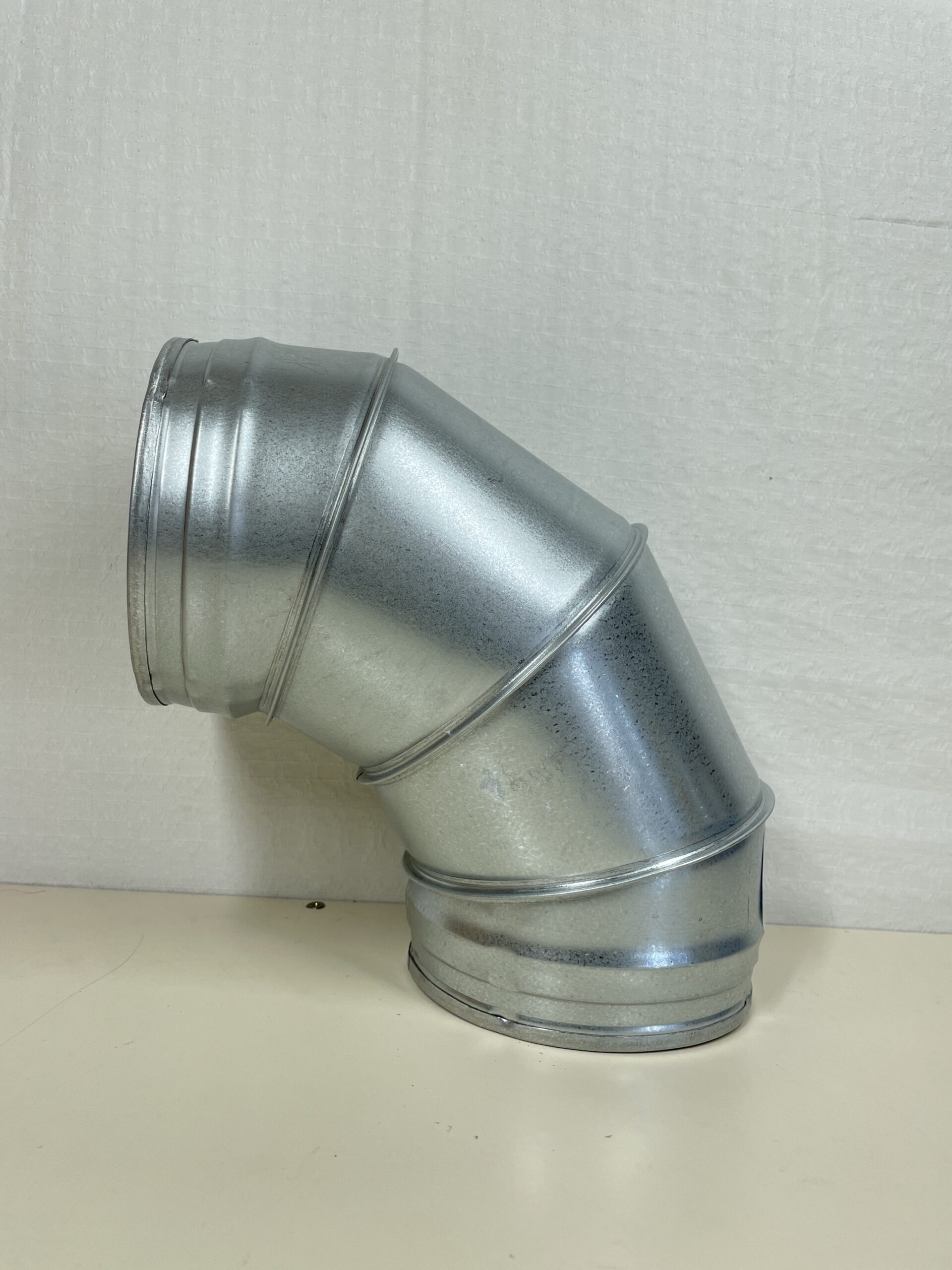 Ø150mm Galvanised Steel Duct Elbow 90° Bend Ventilation Fitting Ducting - Image 3