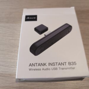 Antank Bluetooth Audio Adapter Transmitter aptX-HD Low Latency Nintendo Switch PS4 PS5