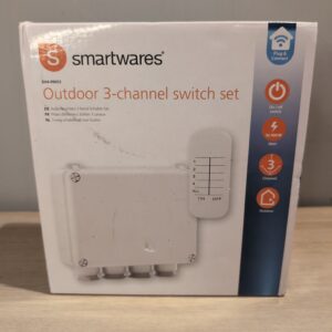Smartwares Outdoor 3 Channel Switch Set SH4-99652 Remote Control 30m Range