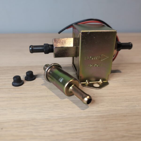 12V Universal Inline Electric Fuel Pump EP12 Petrol Diesel Car Van Motorcycle