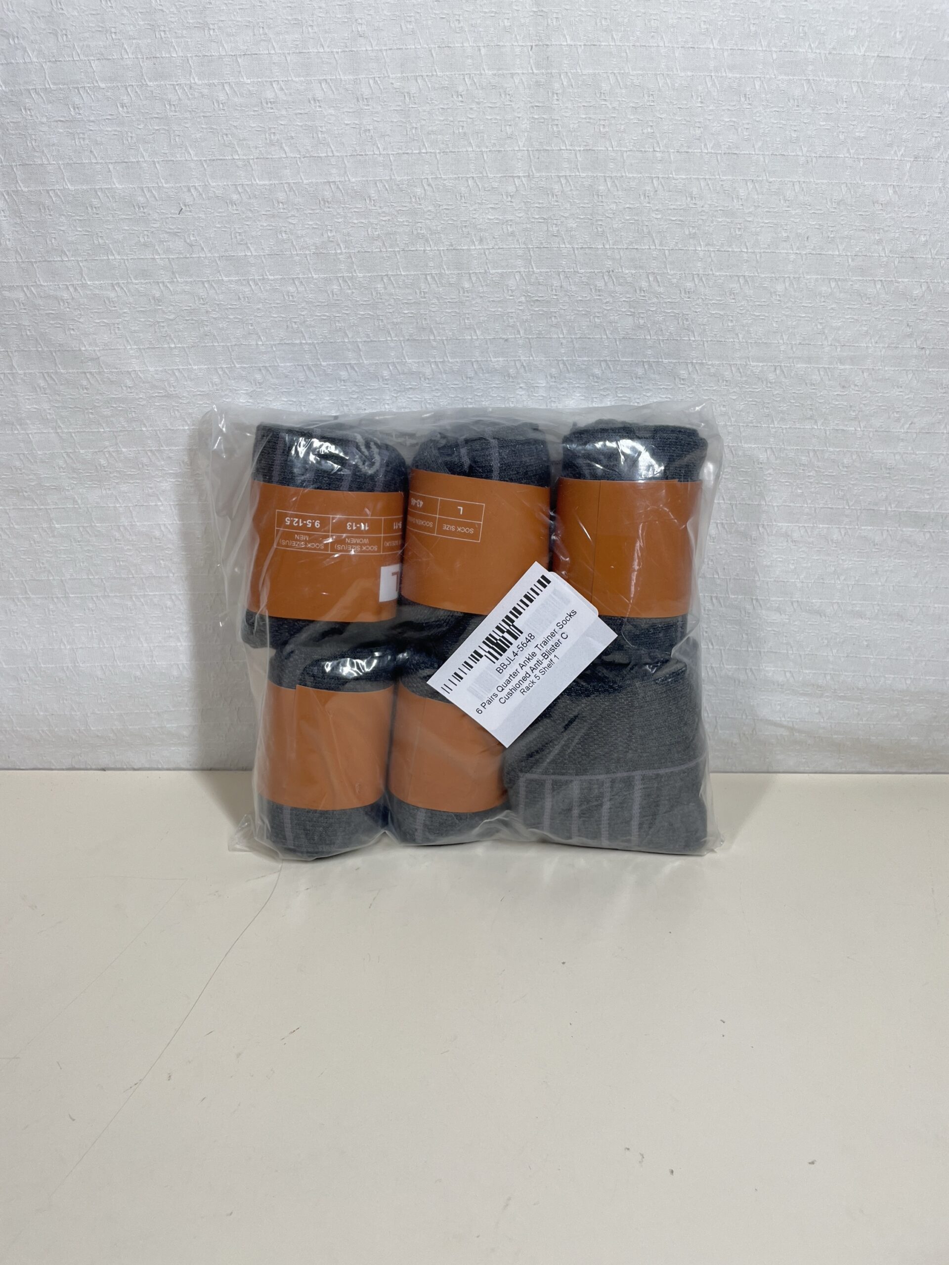 6 Pairs Quarter Ankle Trainer Socks Cushioned Anti-Blister Cotton - Image 6