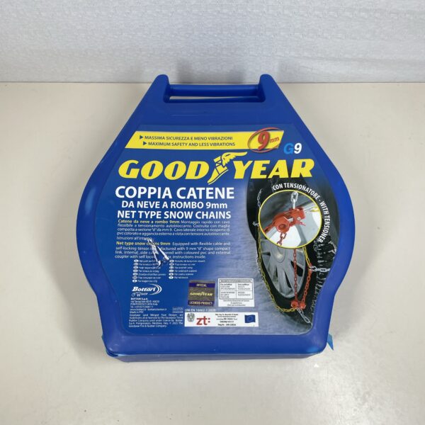 Goodyear 77916 G9 Snow Chains 9mm Size 140 TUV & ONORM Approved Steel