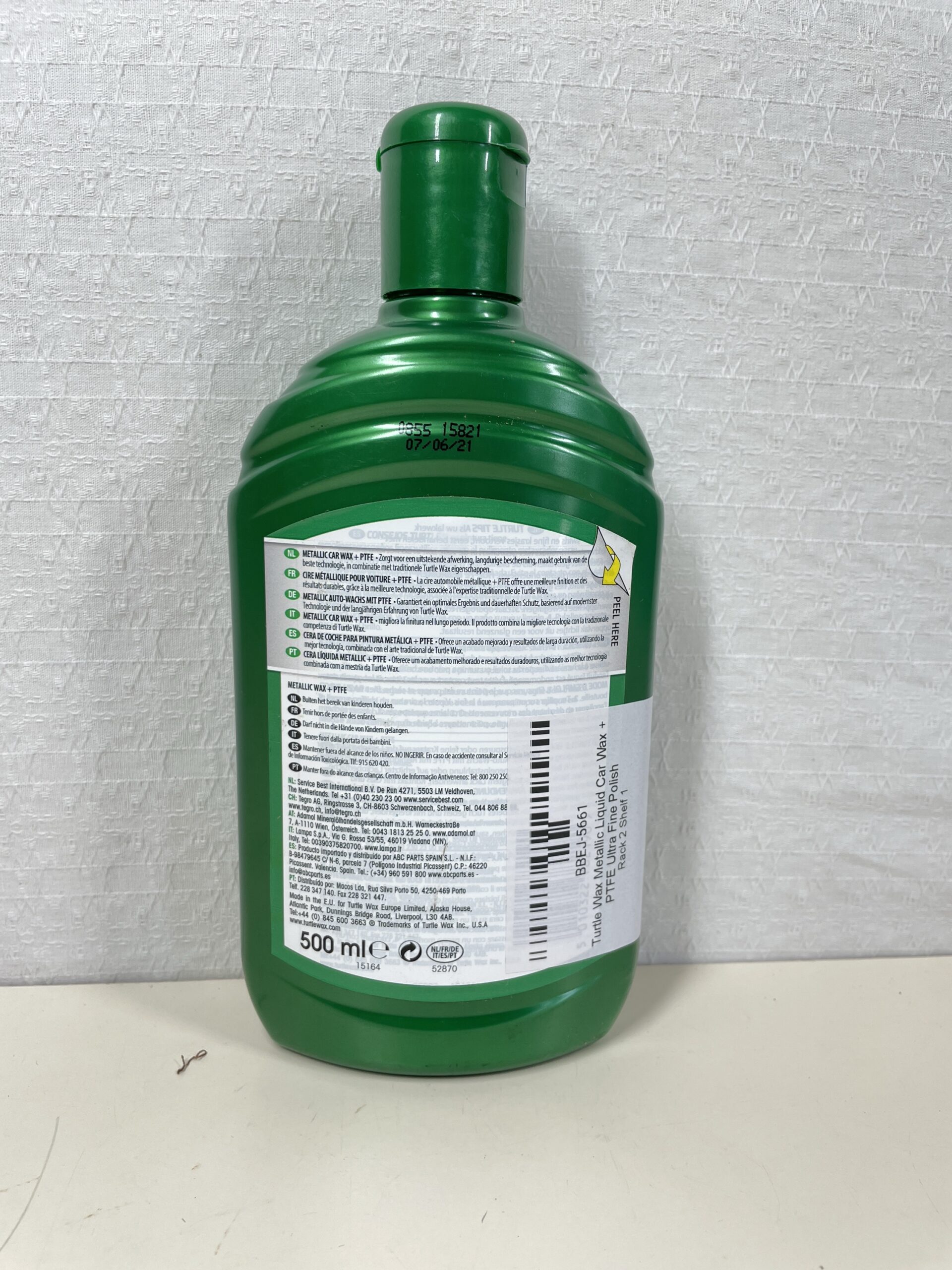 Turtle Wax Metallic Liquid Car Wax + PTFE Ultra Fine Polish 500ml TW52870 - Image 3