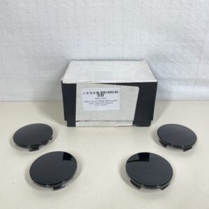 KitsPro 2.4Inch 60MM Wheel Centre Caps , Pack of 4 (Gloss Black, Outer 60MM , Inner 56MM)