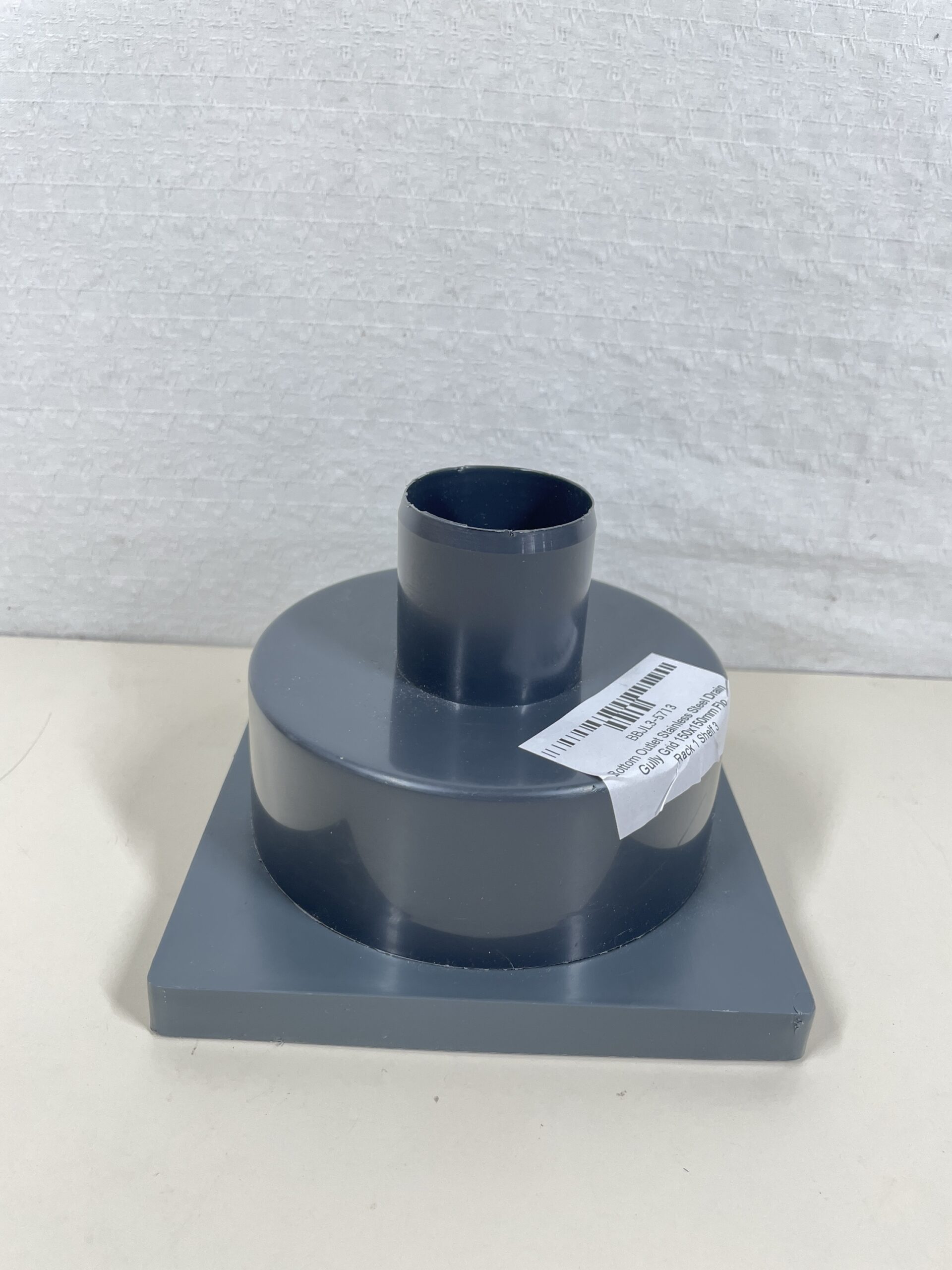 Bottom Outlet Stainless Steel Drain Gully Grid 150x150mm Floor Waste Trap - Image 3