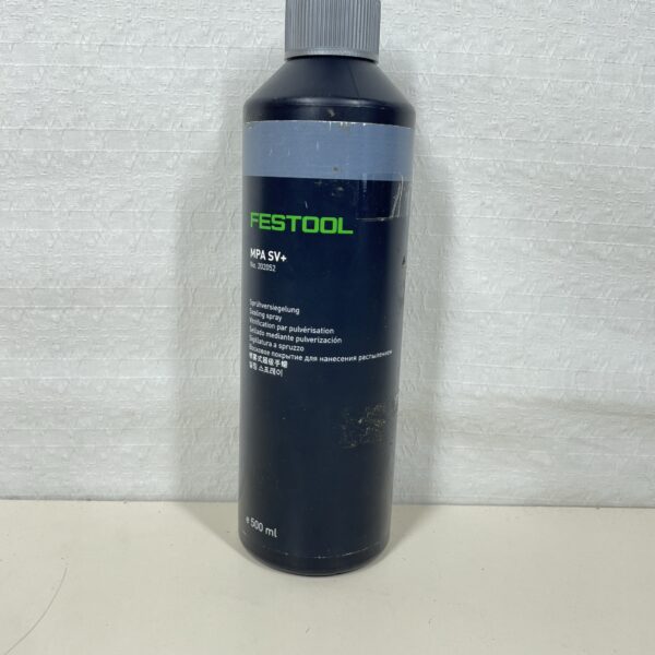 Festool MPA SV+/0.5 Spray Sealant 0.5 Litre Black & Silver