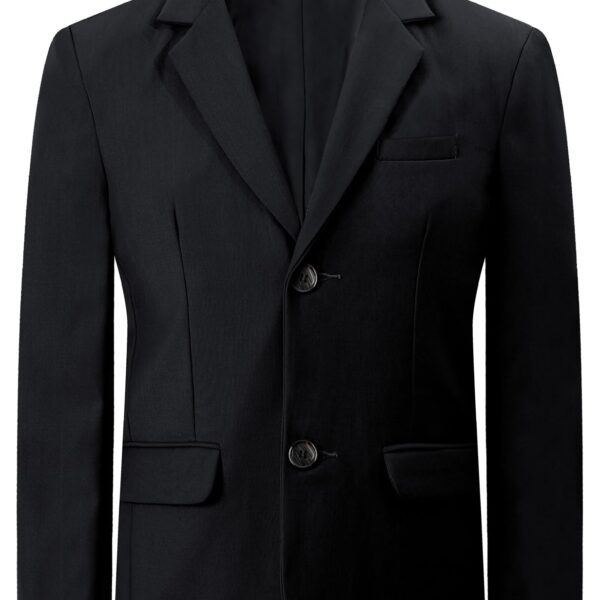 Boys Black Suit Jacket Blazer Kids Wedding Formal Age 7-8 Years