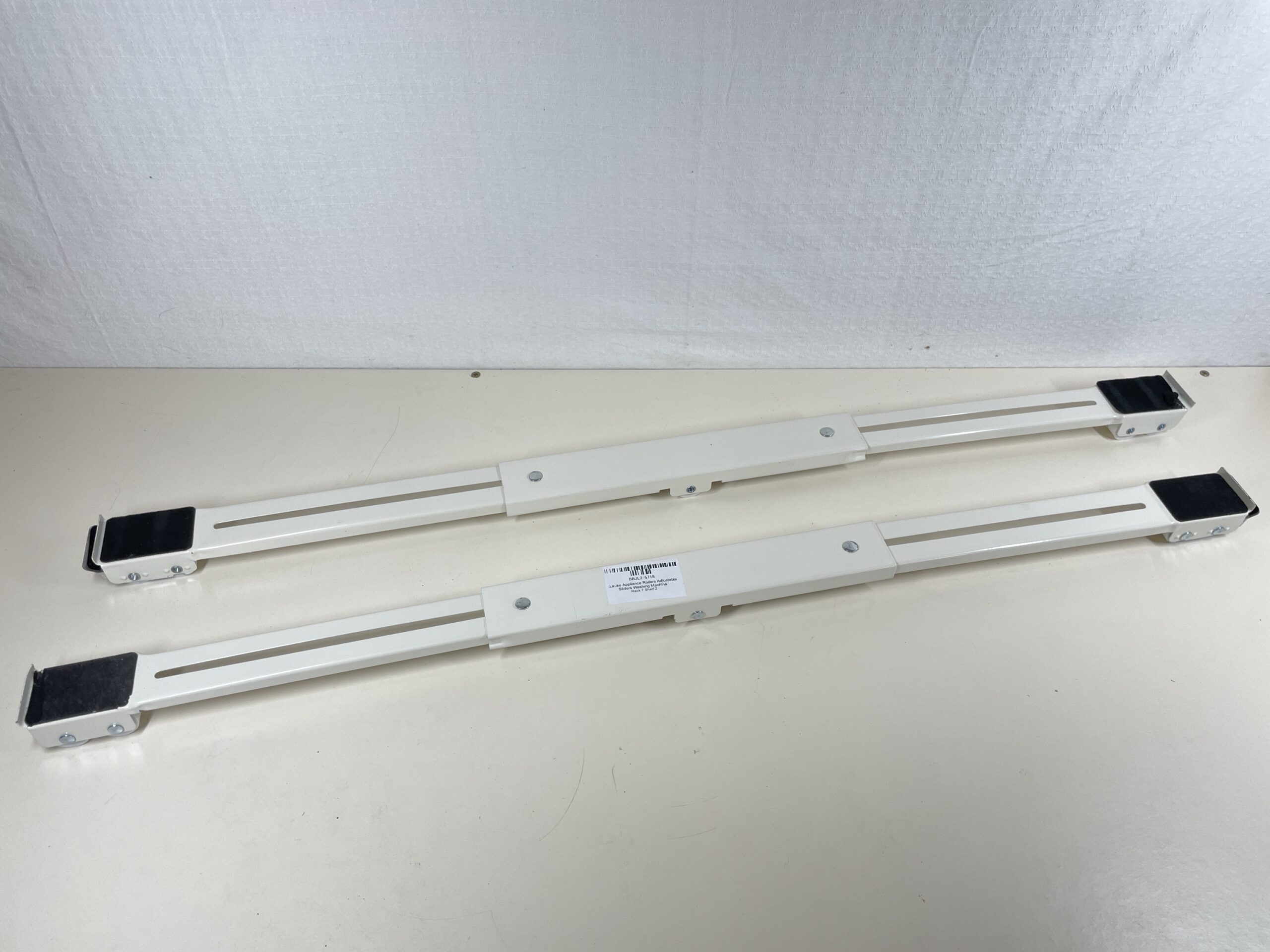 iLauke Appliance Rollers Adjustable Sliders Washing Machine Feet White - Image 6