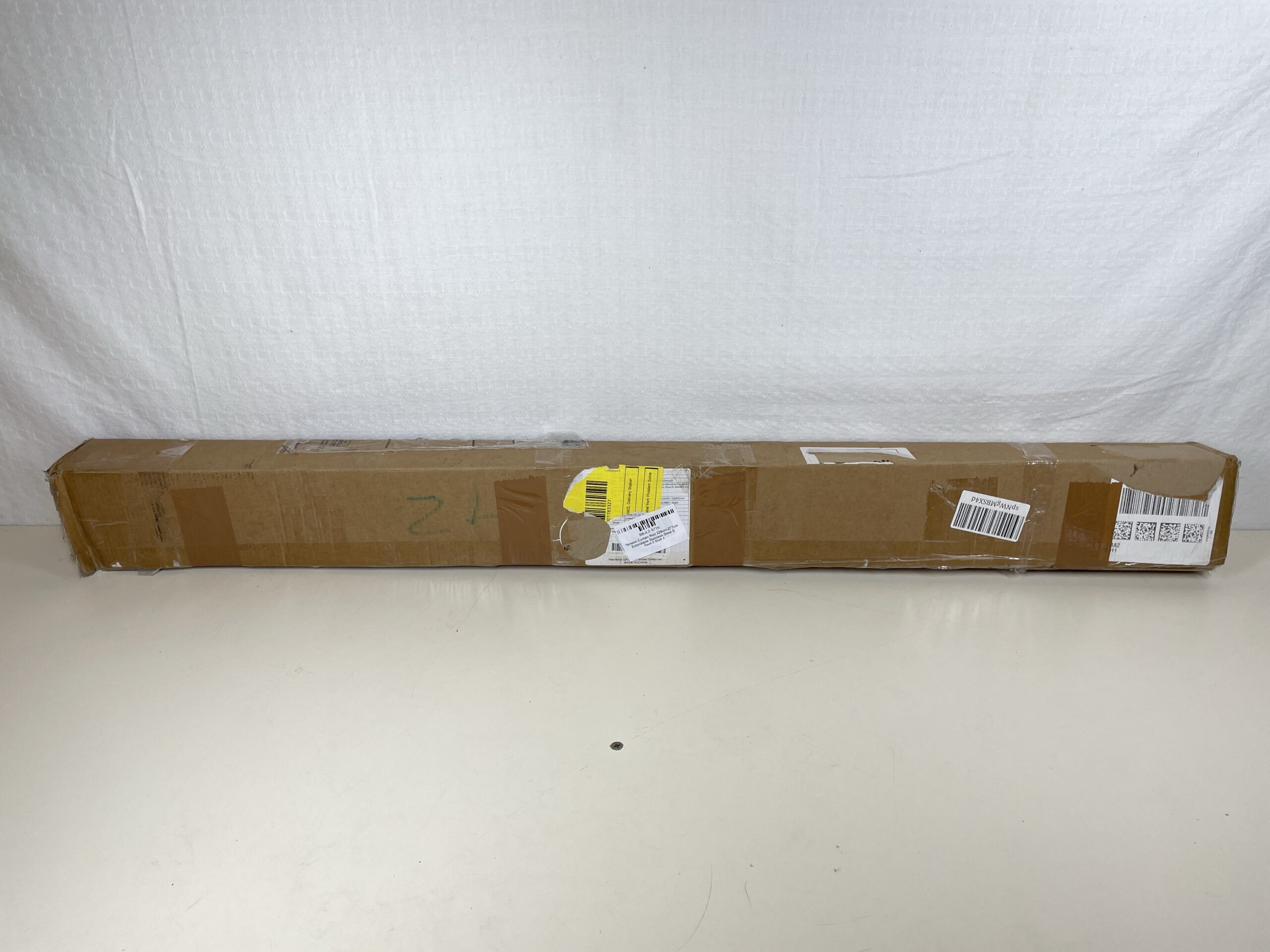 Tension Curtain Rod 228cm-277cm Extendable Stainless Steel Shower Pole - Image 5