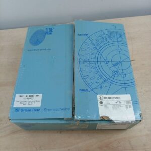 Blue Print Brake Disc Set (2 Brake Disc) rear, full, No. of Holes 5, ADT343266