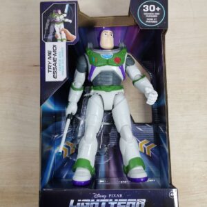 Disney Pixar Lightyear Talking Buzz Lightyear 12 Inch Action Figure with Moti...