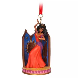 Esmeralda Hanging Sketchbook Christmas Ornament, The Hunchback of Notre Dame