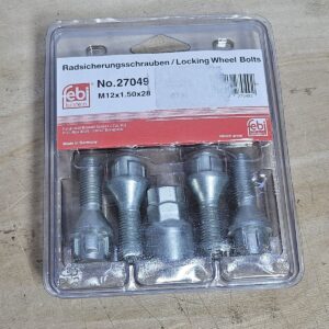 febi bilstein 27049 Wheel Bolt Kit lockable, pack of one