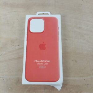 Apple iPhone 15 Pro Max Silicone Case with MagSafe - Guava