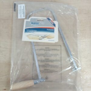Draper 18153 Expert Throat Fret Saw with Blade - Brown, 295mm