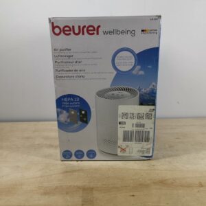Beurer LR220UK Air Purifier with HEPA H13 Filter, Captures 99.95% Of Harmful ...