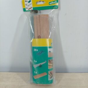wolfcraft Laying Set for Laminate, Parquet, Cork, 22 pcs. I 6931000 I Attract...