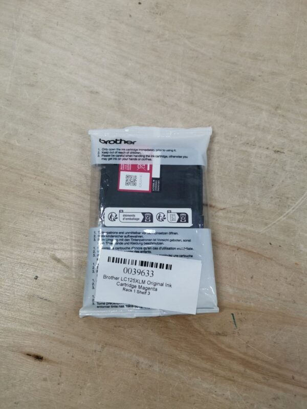 Brother LC125XLM Original Ink Cartridge Magenta