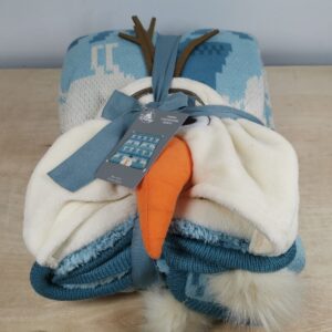 Disney Frozen Olaf Knitted Throw with Hood