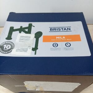 Bristan Mila Bath/Shower Mixer Tap Black (MI BSM BLK)