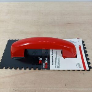Draper Redline 68495 Adhesive Spreading Trowel - Red
