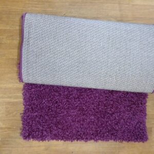 Milo - Purple, Shabby Floor Rug
