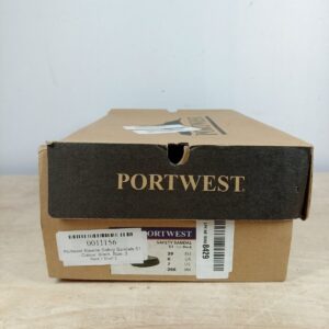 Portwest Steelite Safety Sandals S1 - Colour: Black, Size: 39, FW01BKR39