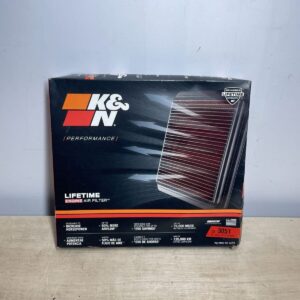 K&N Engine Air Filter: High Performance, Premium, Washable, Replacement Filte...